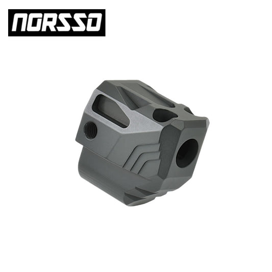 Norsso N320 Compact/Carry BBK Compensator, 9mm - BLACK image 0