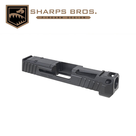 Sharps Bros P365 Comp'd Slide - BLACK image 0