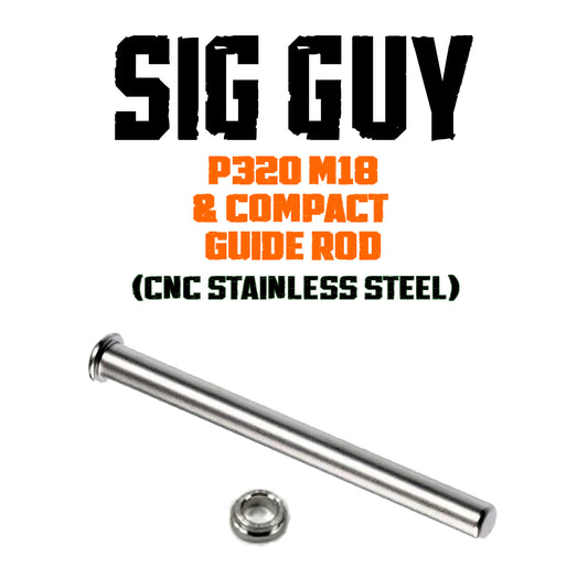 Sig Guy P320 Compact & M18 1911 Style Steel Guide Rod Assembly image 0