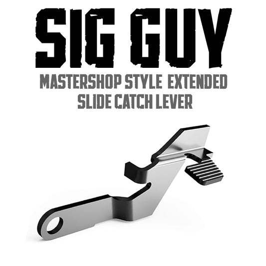 Sig Guy MasterShop Style SAO Extended Slide Catch Lever