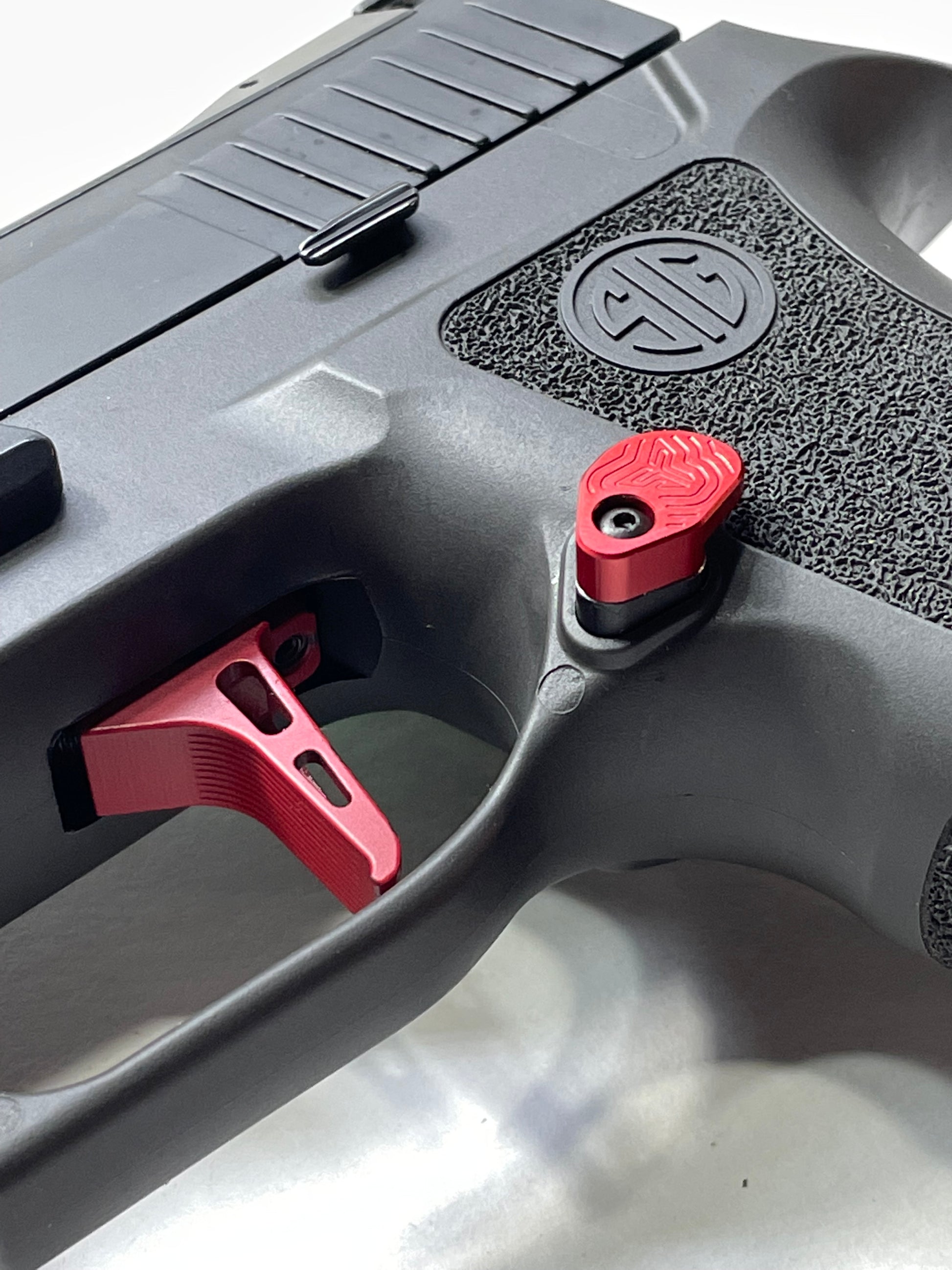 Springer Precision P320 Extended Magazine Release Paddle image 3