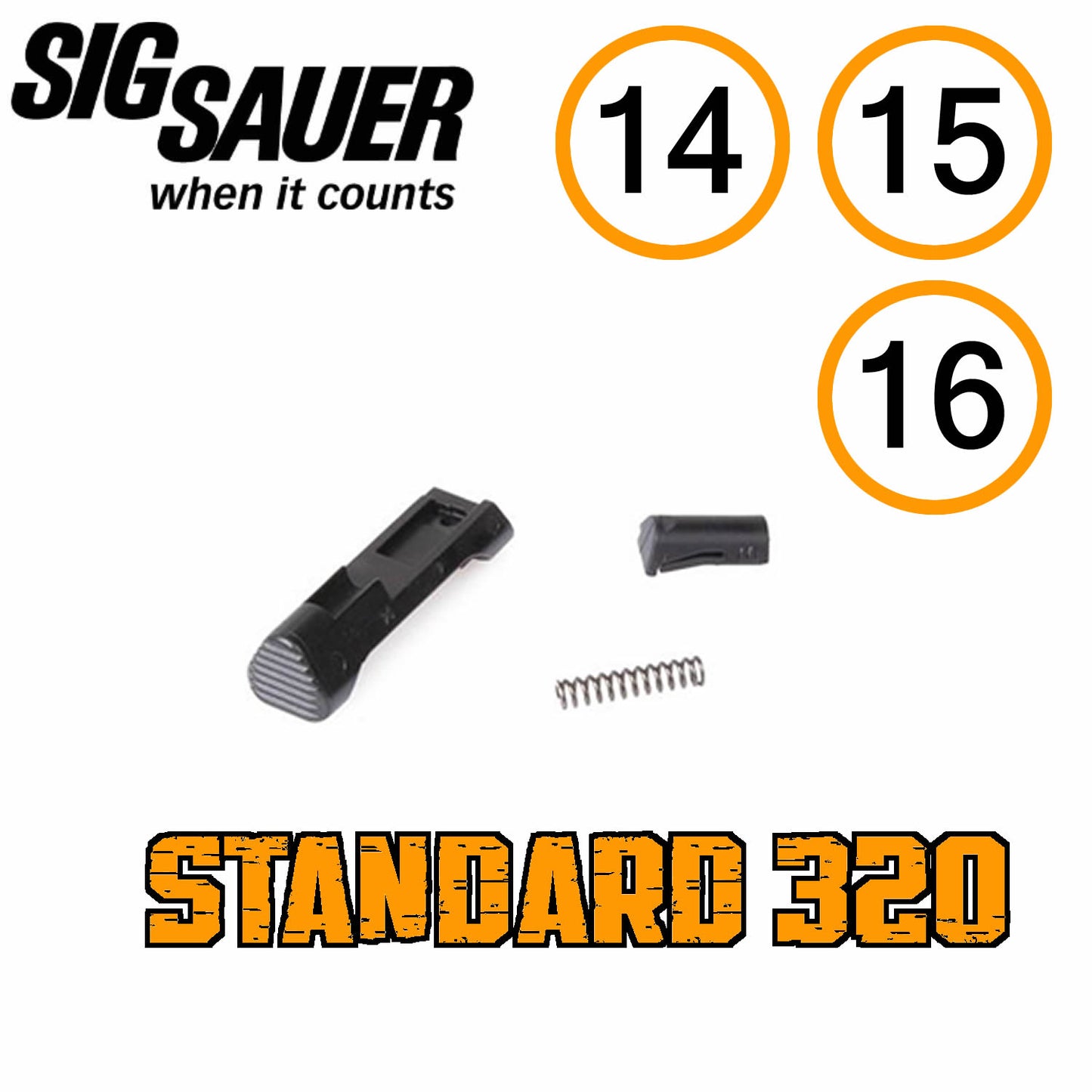 SIG Sauer MAG RELEASE KIT P320 image 0