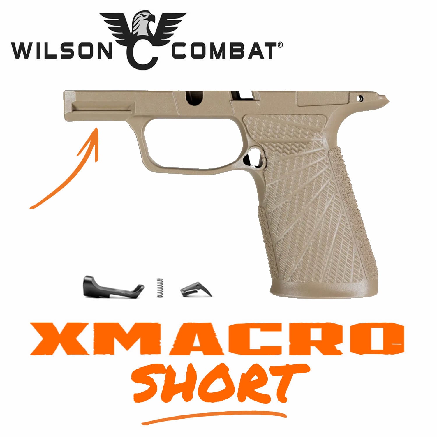 Wilson Combat WCP365 XMACRO SHORT Grip Module - NO MANUAL SAFETY image 3