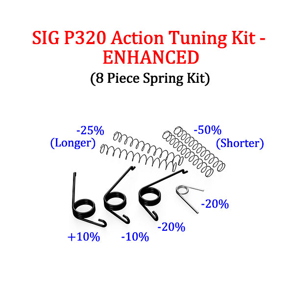 Armory Craft SIG P320 Action / Trigger Pull Reduction Spring Enhanced Tuning Kit image 0