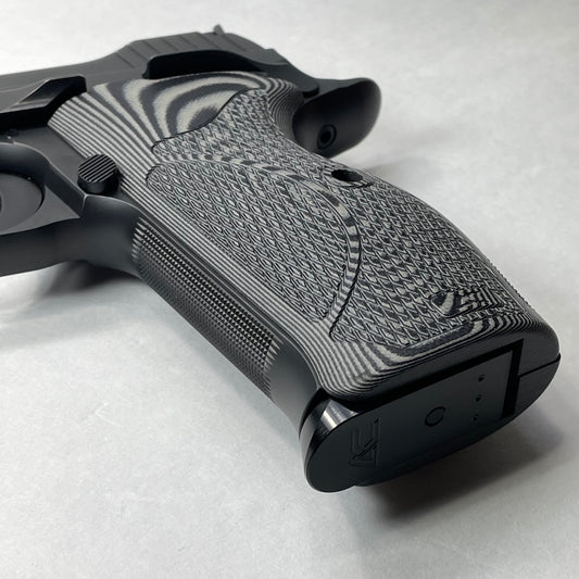 Armory Craft P210 G10 Grips - BLACK/GRAY image 0