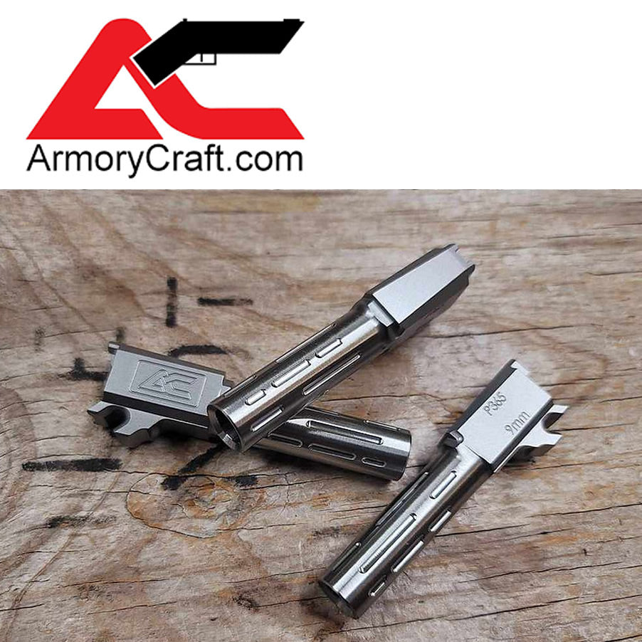 Armory Craft P365 Barrel, Non Threaded, Stainless Steel image 0