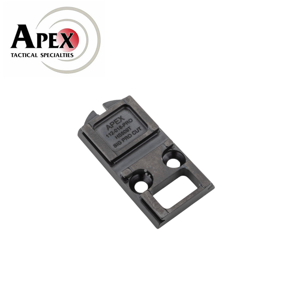 Apex Tactical Optic Mount for Holosun 509T to Sig P320 RX PRO Cut image 0