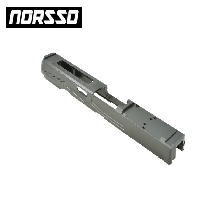 Norsso P320 Reptile Ported Full-Size Slide - Trijicon RMR Optic Cut image 2