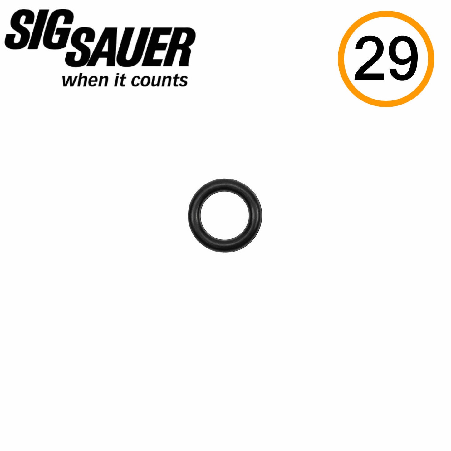 SIG Sauer TAKEDOWN LEVER O-RING, P320 image 0