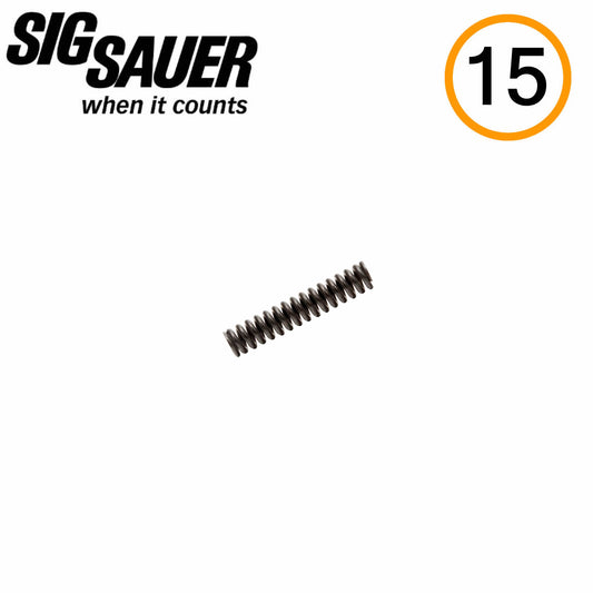 SIG Sauer SPRING, MAGAZINE CATCH, P320, ZINC PHOSPHATE image 0