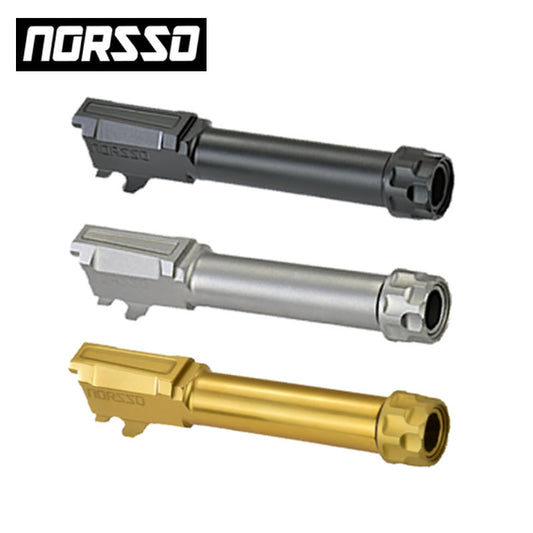 Norsso N365 3.1" Length 9mm Threaded Barrel, LVL 1.5 image 0