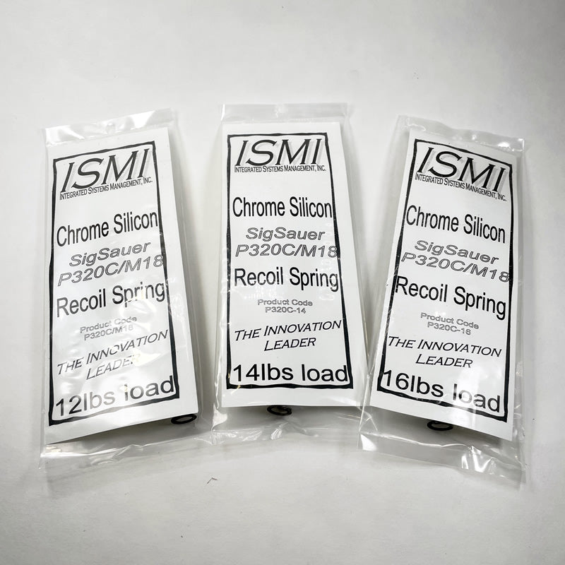 ISMI P320 Compact & M18 Single Flat Wire Recoil Springs image 4