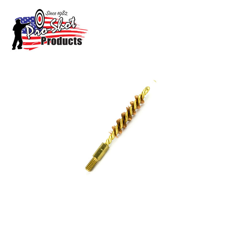 Pro-Shot , Bronze Pistol Brush, #8-36 Threaded, .22 Caliber image 0