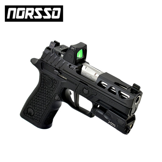 Norsso P320 XAS Compact Slide - Trijicon RMR Cut image 0