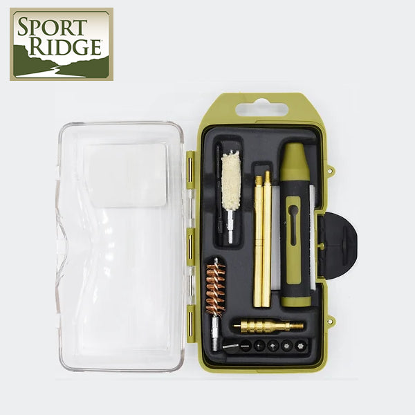 Sport Ridge 40cal/10mm 14 Pieces Pistol Cleaning Kit w/ Hard Case image 1