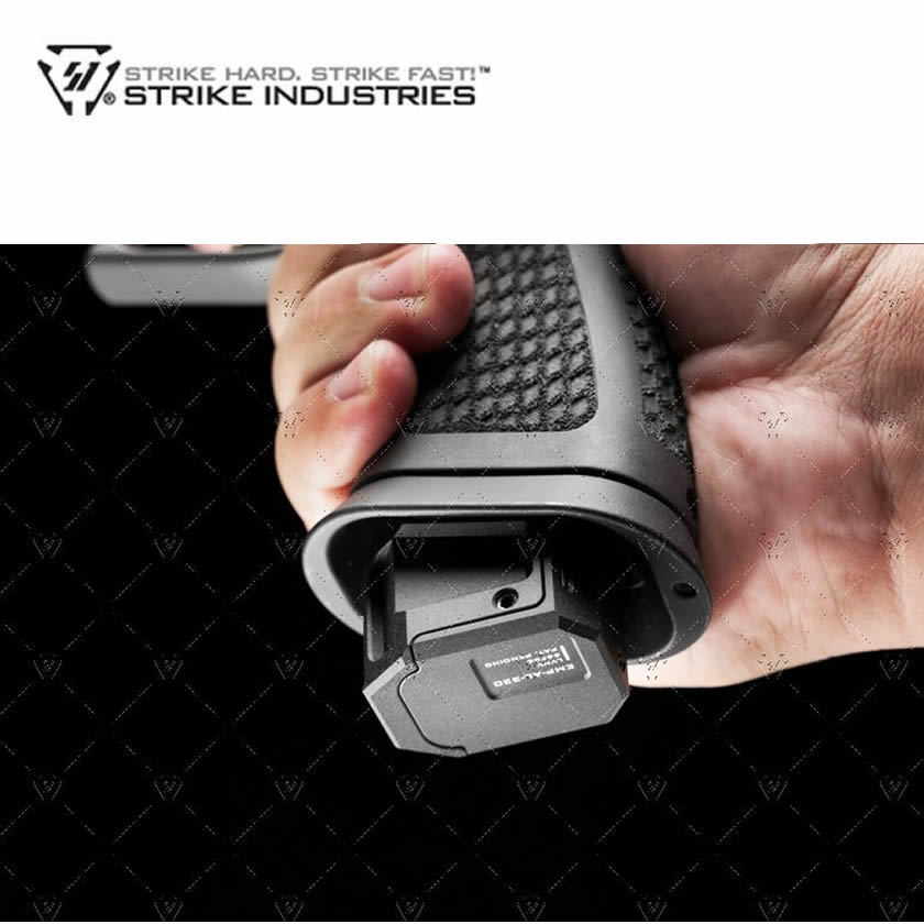 Strike Industries Aluminum Extended Magazine Plate for SIG SAUER P320 (9mm) image 8