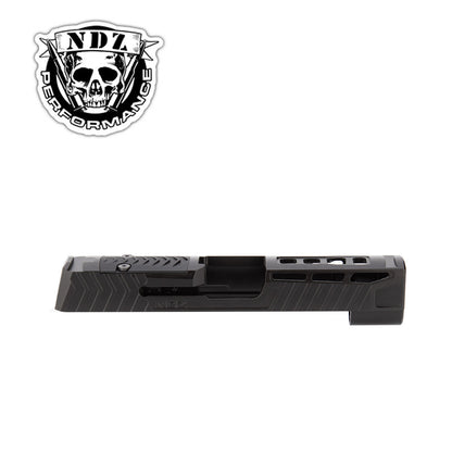 NDZ P365XL T.R.I.O. Slide Upgrade With RMSC Cut - BLACK image 2