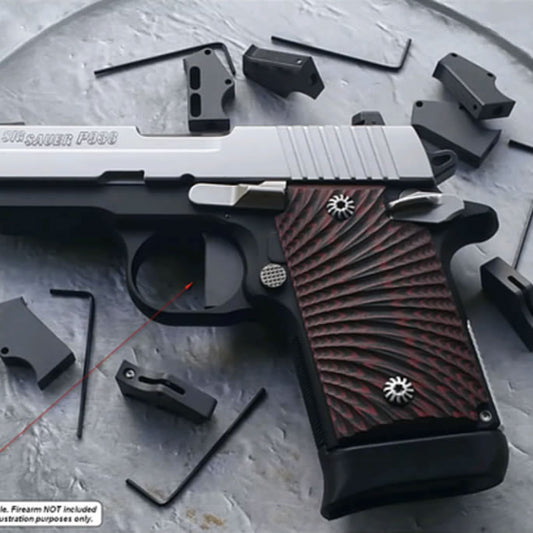 Armory Craft P238 / P938, Colt Mustang, Kimber Micro 9 - Flat trigger - SOLID image 0