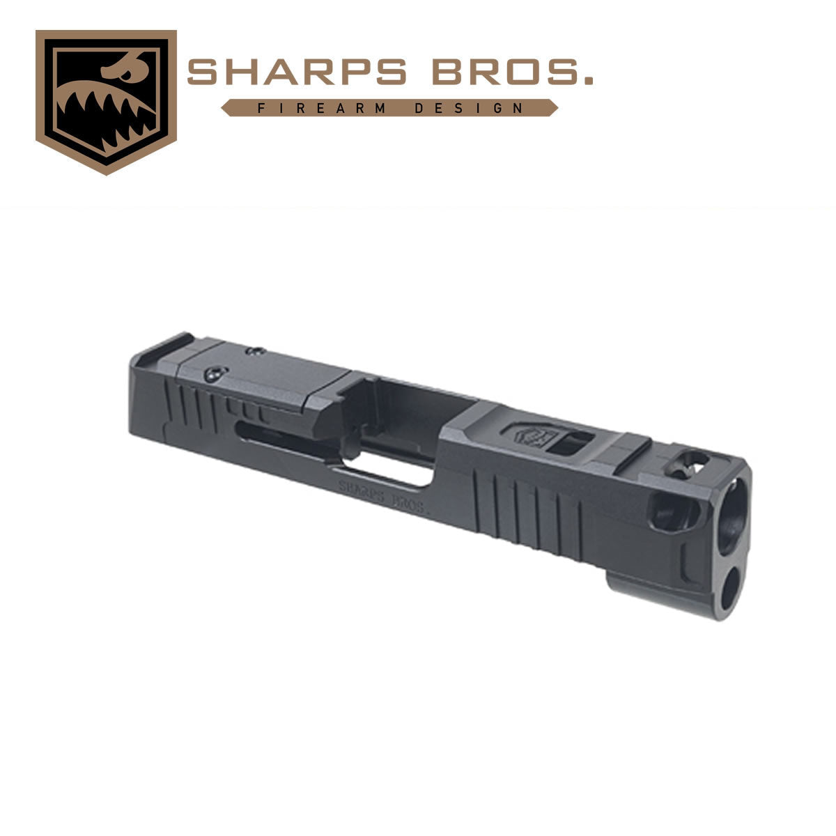 Sharps Bros P365XL Comp'd Slide - BLACK image 0