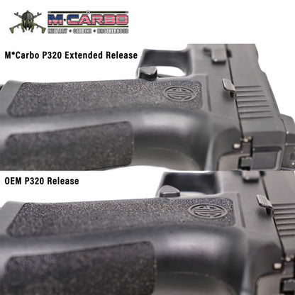 MCarbo Sig Sauer P320 Extended Magazine Release image 6