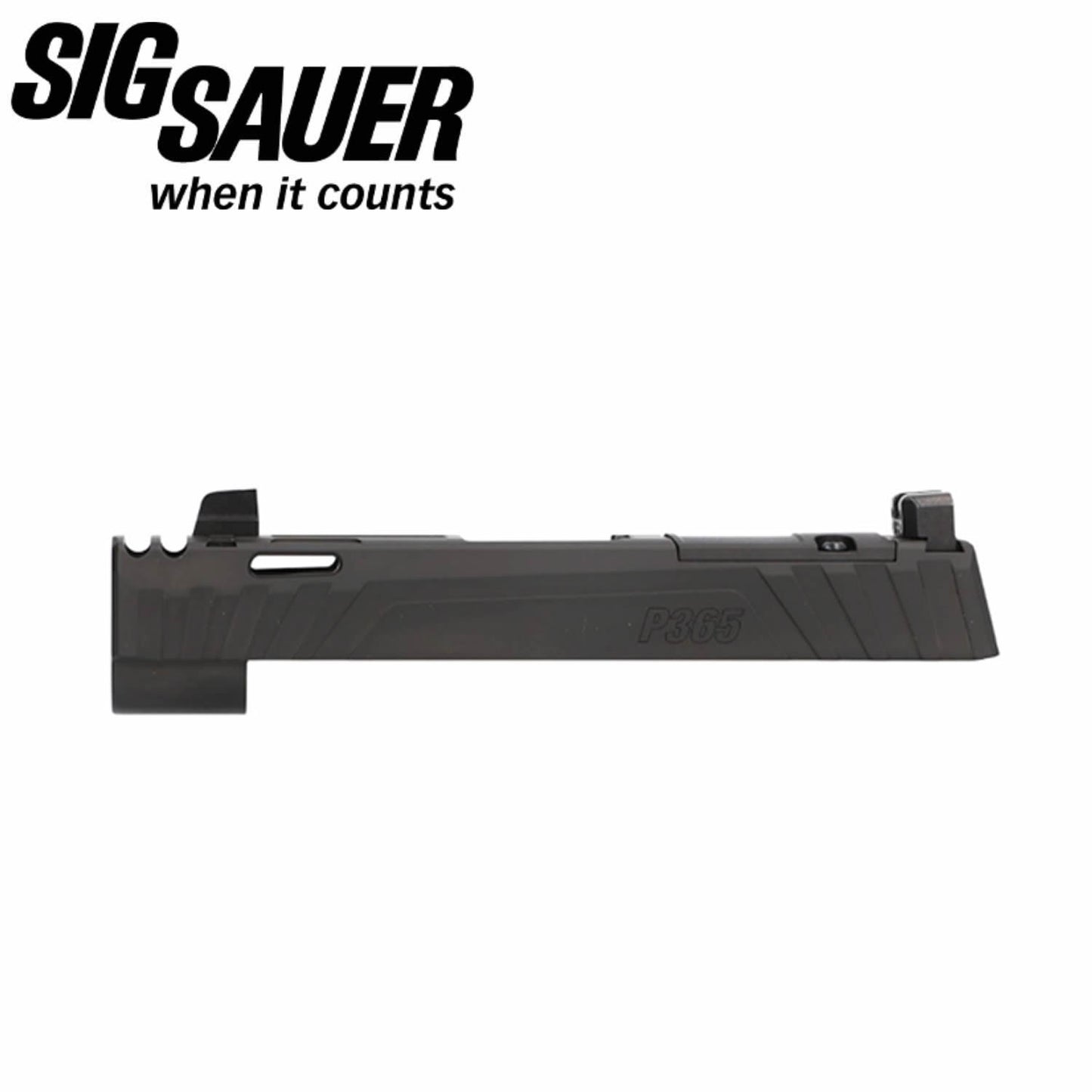 SIG Sauer P365X, 3.1", 9mm Spectre Comp Slide Assembly, Integrated Comp - BLACK image 1