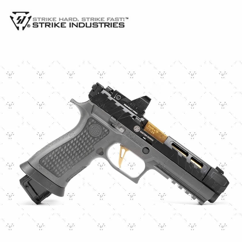 Strike Industries Aluminum Extended Magazine Plate for SIG SAUER P320 (9mm) image 5