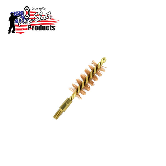 Pro-Shot , Bronze Pistol Brush, #8-36 Threaded, 45 Caliber image 0