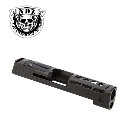 NDZ P365XL T.R.I.O. Slide Upgrade With RMSC Cut - BLACK image 0