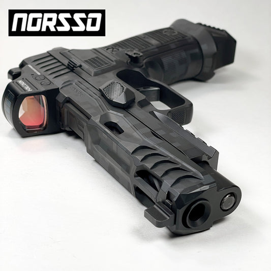 Norsso P320 Reptile C Full-Size Slide - Trijicon RMR Optic Cut image 0