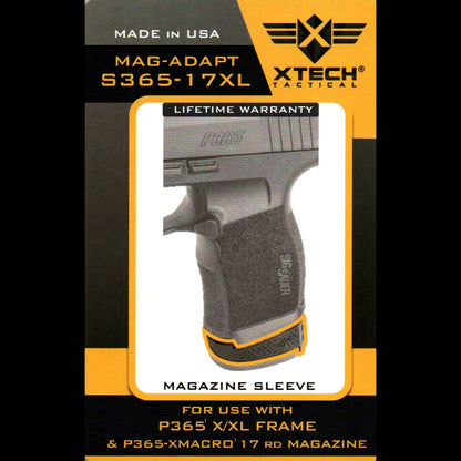 XTech Mag-Adapt S365-17XL | 9mm 17-round magazine adaptor for Sig Sauer P365X/XL image 4