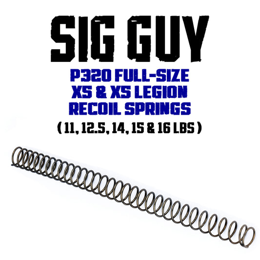 Sig Guy P320 Full-Size & P320 X-Five 1911 Style Recoil springs image 0