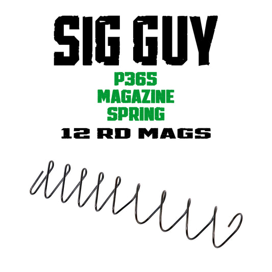 Sig Guy Increased Power P365 12 Round Magazine Spring +10% image 0