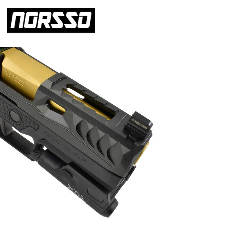 Norsso P320 Reptile Ported Compact Slide - Trijicon RMR Optic Cut image 4