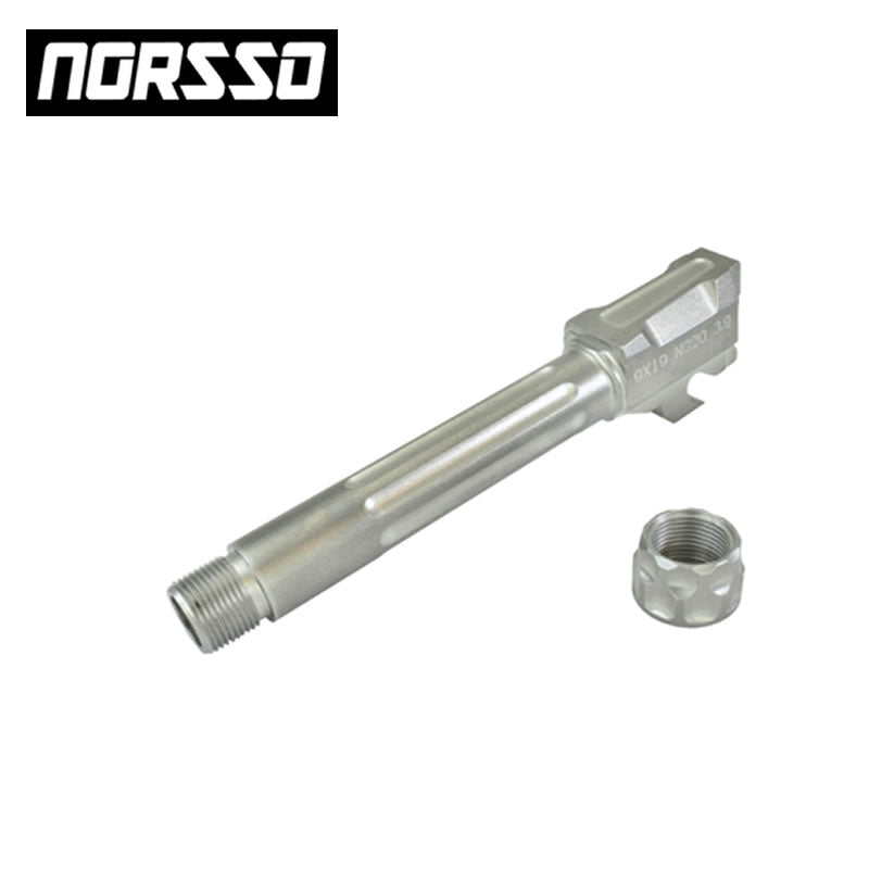 Norsso N320SC 3.6" Length 9mm THREADED Barrel, LVL2 image 4