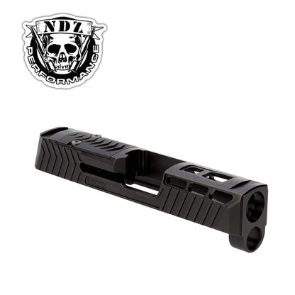 NDZ P365 T.R.I.O. Slide Upgrade With RMSC Cut - BLACK image 0