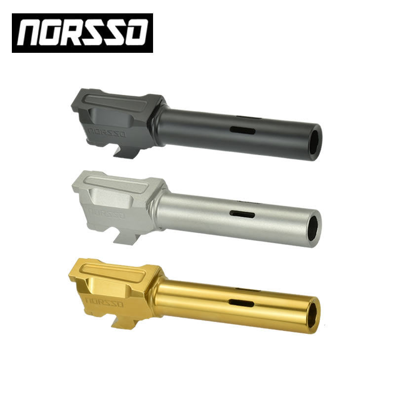 Norsso N320C 3.9" Length 9mm PORTED Barrel, LVL1.5 image 0