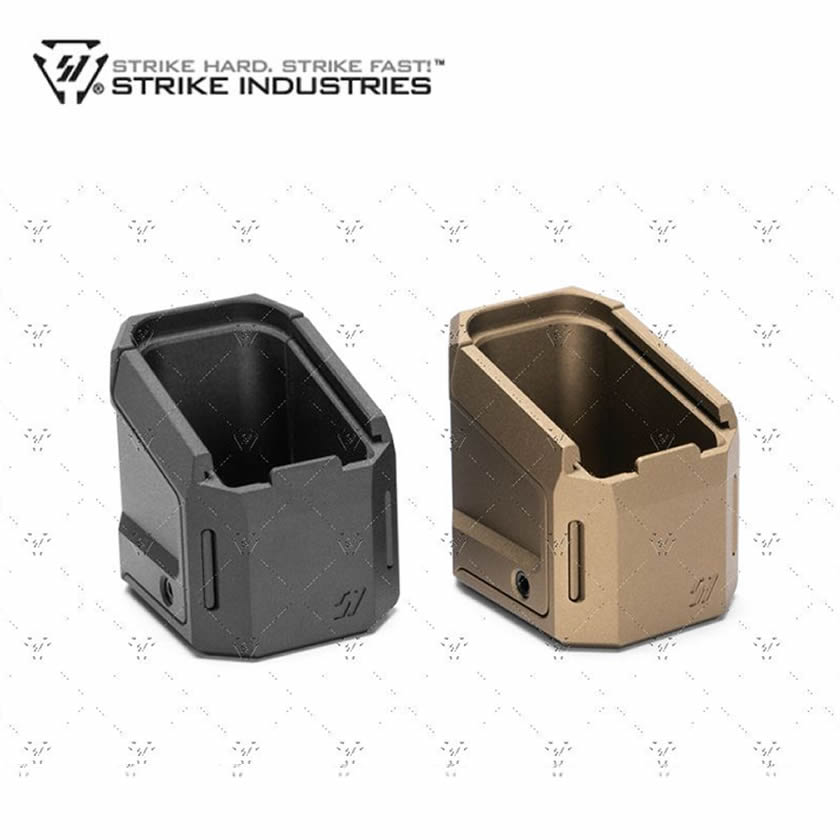 Strike Industries Aluminum Extended Magazine Plate for SIG SAUER P320 (9mm) image 1