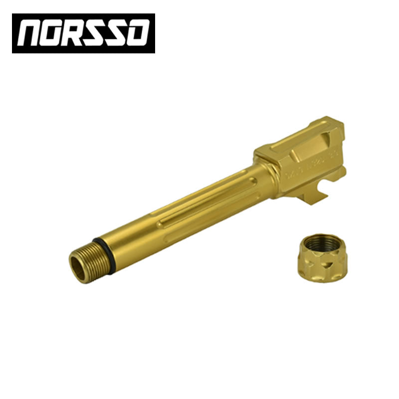 Norsso N320SC 3.6" Length 9mm THREADED Barrel, LVL2 image 5