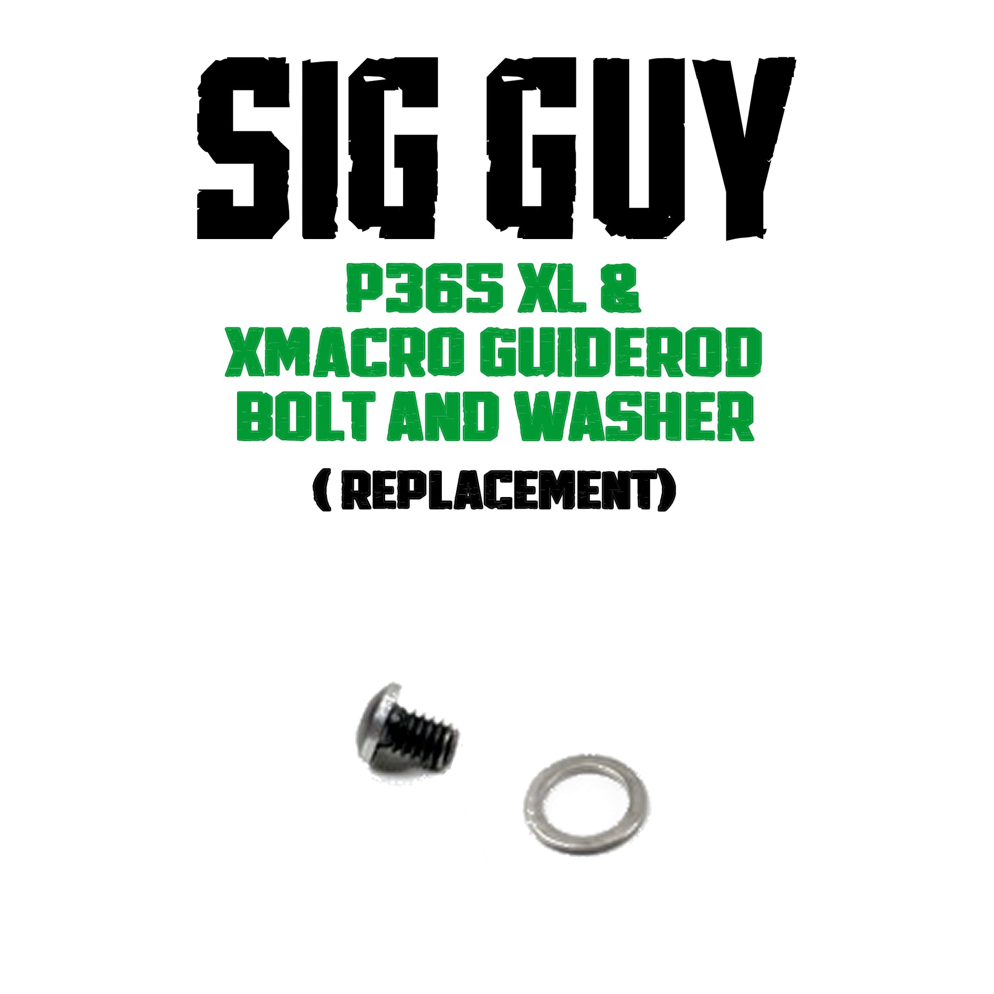 Sig Guy Replacement Hardware for P365XL/Macro  1911 Style Guide Rod image 0