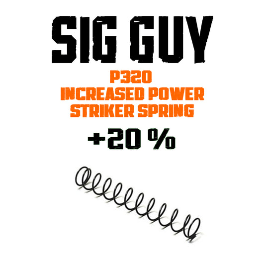 Sig Guy P320 Increased Power Striker Spring +20% image 0