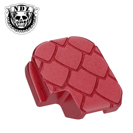 NDZ Performance P365 Deep Engraved Rear Slide Cap -RED image 0