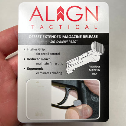 Align Tactical Offset P320 Extended Magazine Release image 8