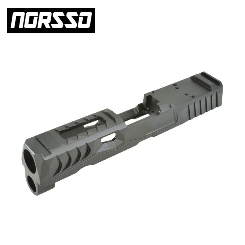 Norsso P320 Reptile Ported Compact Slide - Trijicon RMR Optic Cut image 2