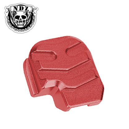 NDZ Performance P365 Deep Engraved Rear Slide Cap -RED image 4