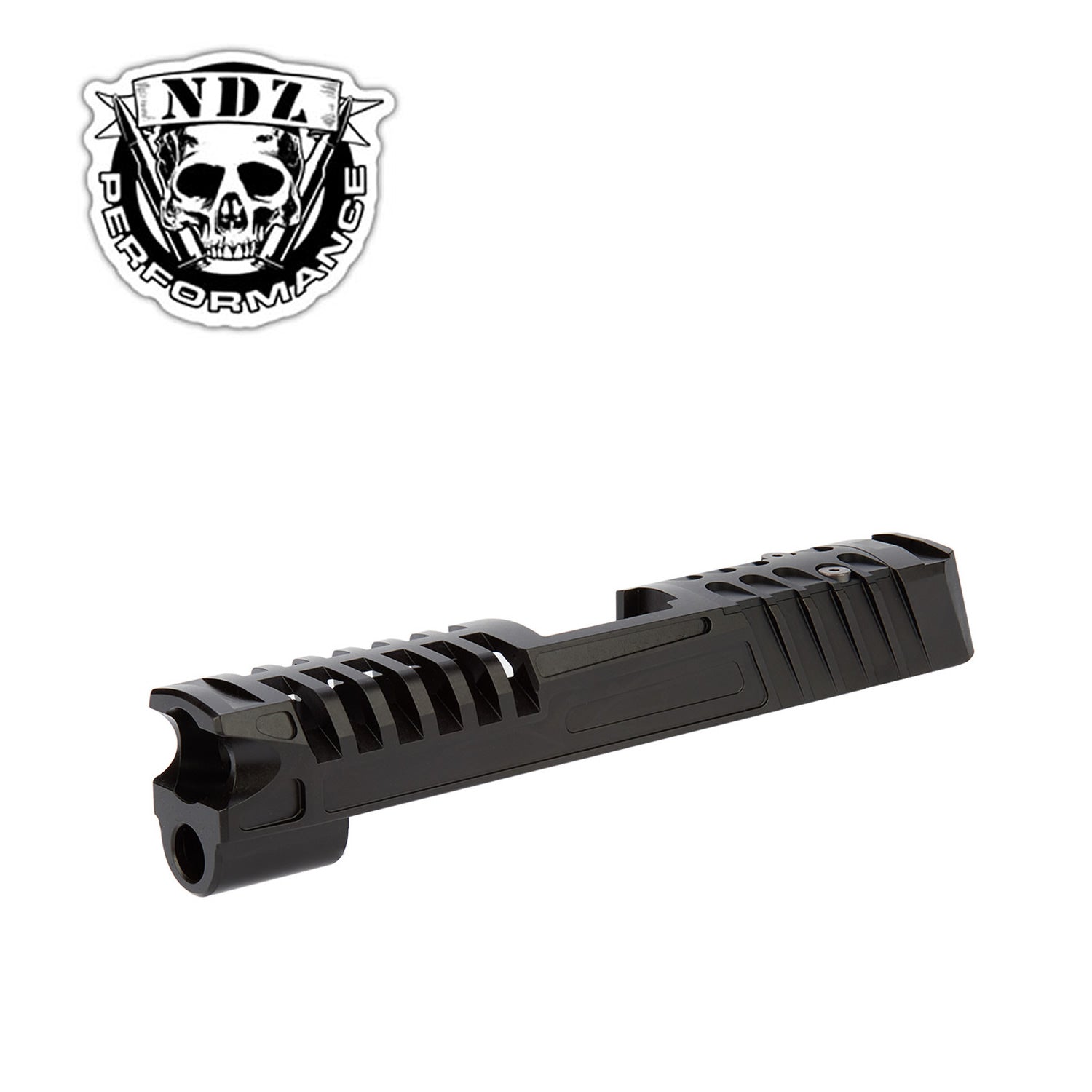 NDZ P365XL A.R.E.S. Slide Upgrade With RMSC Cut - BLACK image 1