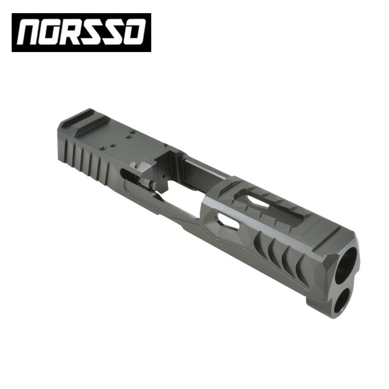 Norsso P320 Reptile Ported Compact Slide - Trijicon RMR Optic Cut image 1