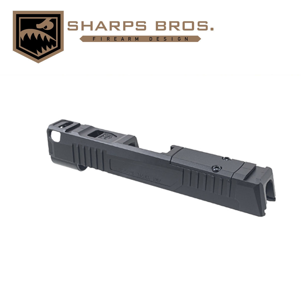 Sharps Bros P365XL Comp'd Slide - BLACK image 1