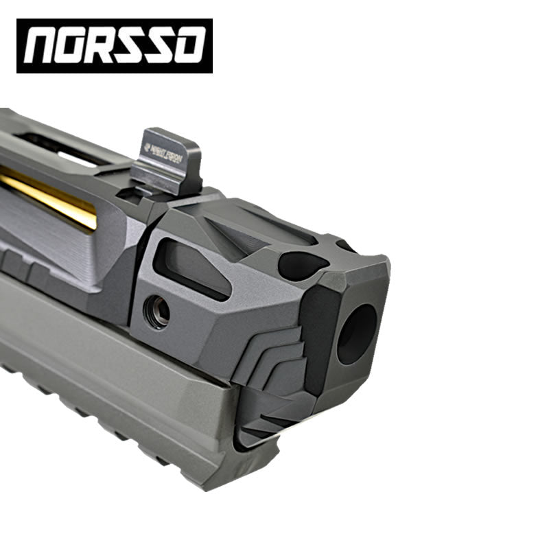 Norsso N320 Compact/Carry BBK Compensator, 9mm - BLACK image 6