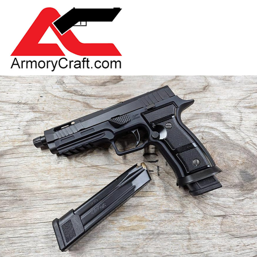 Armory Craft P320 Dual Adjustable  MasterShop Style Skeleton Trigger - BLACK image 2