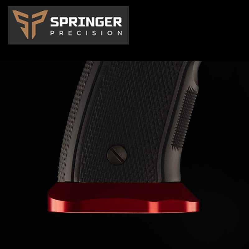 Springer Precision Open/Limited Magwell for Sig Sauer P320 AXG - ALUMINUM image 0